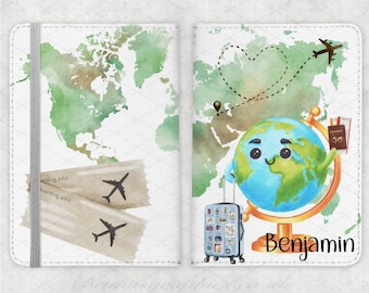Personalised passport holder,custom travel,kids passport,holiday,vacation,travel,gift,Luggage tags,Personalized,wedding gift,family,pouch