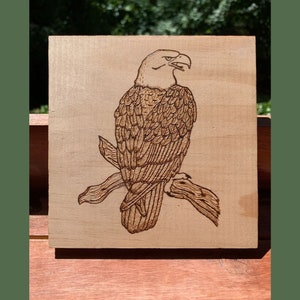 Eagle Wood Burning - Etsy