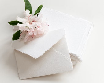 PAPIER COTON COL. - Papier coton, papier fait main, papier fait main, papier invitation, papier coton enveloppe, invitation enveloppe