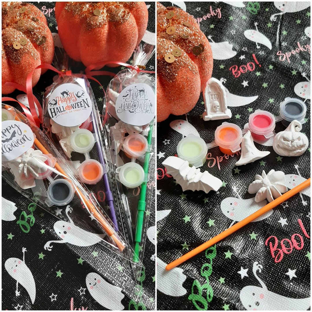 Halloween Children's Craft Halloween Painting Party Etsy