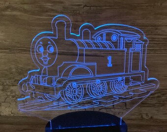 kids train lamp
