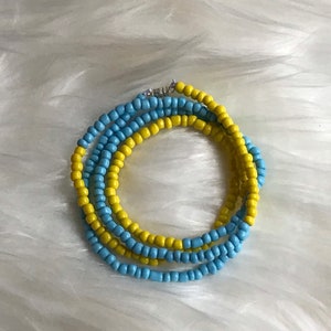 Medium waist beads with clasp| Waist beads for weight loss| Waist beads for women| Check description for sizing|