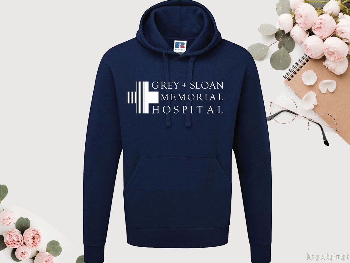 Grey Sloan Memorial Hospital Hoodie Grey's Anatomy Etsy