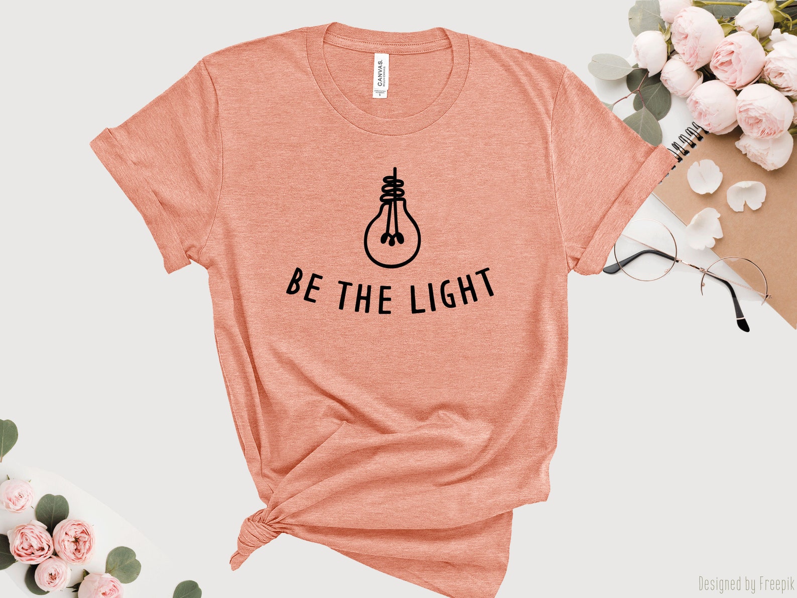 Be The Light T-Shirt Christian Shirt Bible Verse Tshirt | Etsy