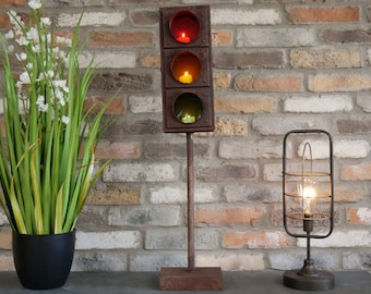 Traffic Lamp, Stop Light Table Lamp