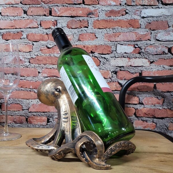 Octopus Wine Holder Etsy