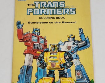 Download Transformers Coloring Book Etsy