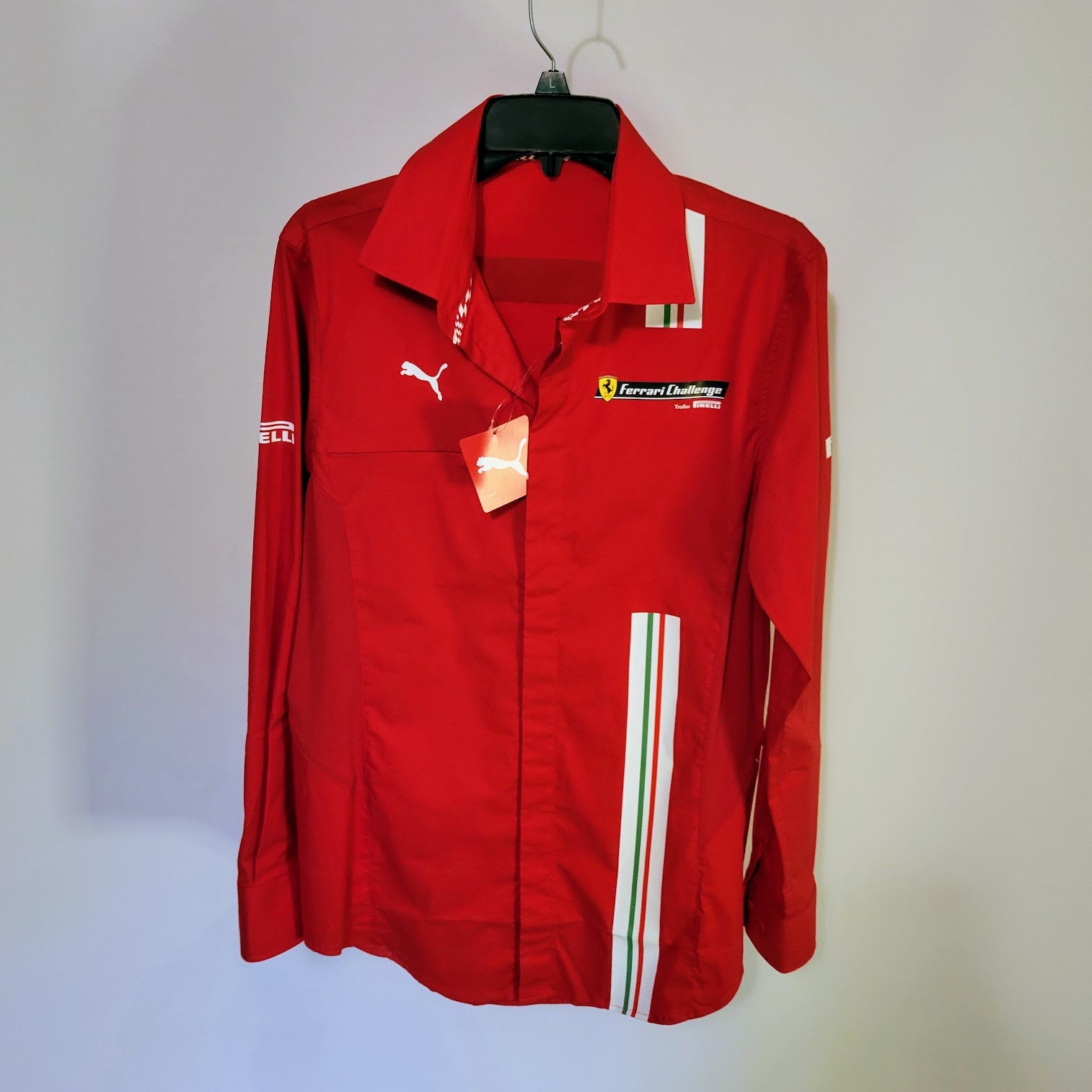 Scuderia Ferrari Challenge Button Down Shirt. - Etsy