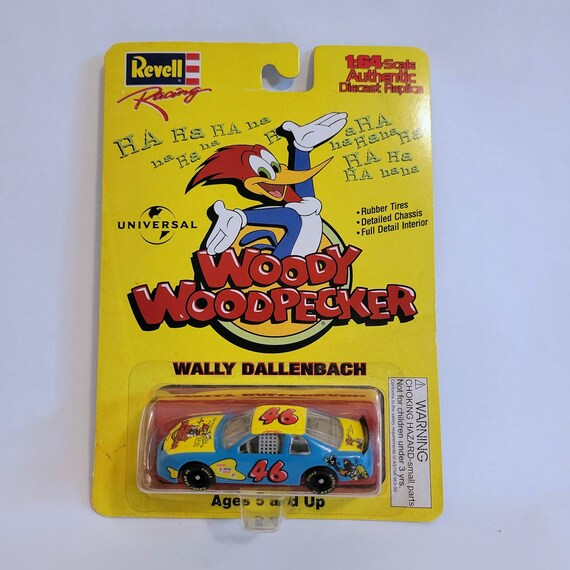 Vintage Revell Racing NASCAR Woody Woodpecker Wally Dallenbach