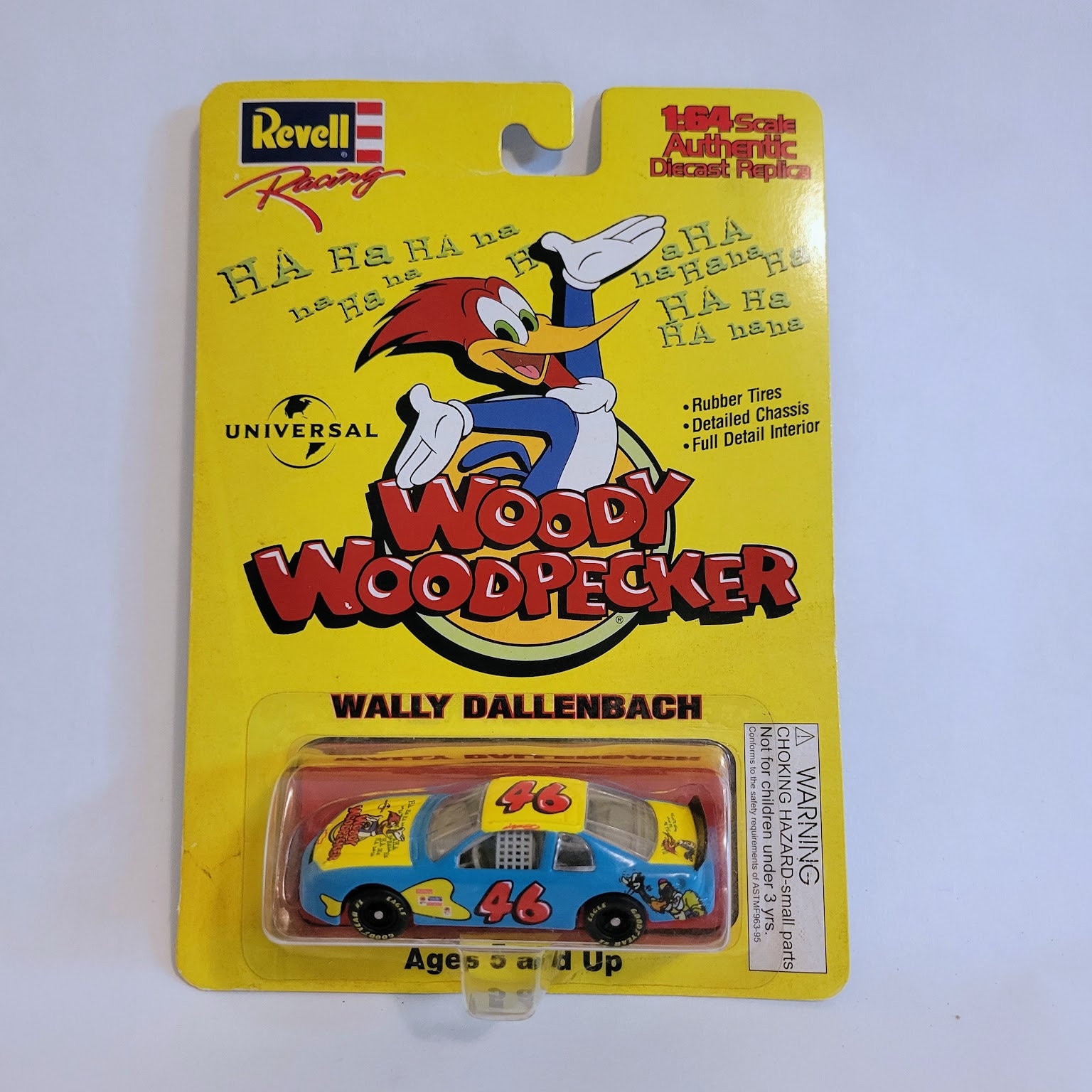 Vintage Revell Racing NASCAR Woody Woodpecker Wally Dallenbach