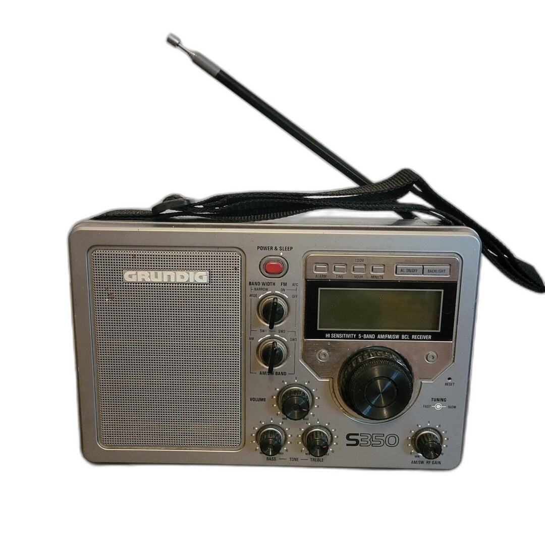 Vintage Grundig S350 AM/FM Shortwave Radio SW 5 Band High Etsy