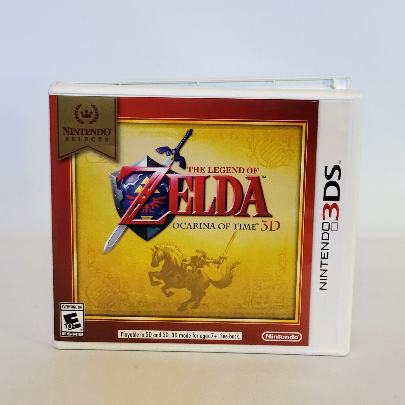 Inset for the Legend of Zelda: Ocarina of Time 3D Repro Print 