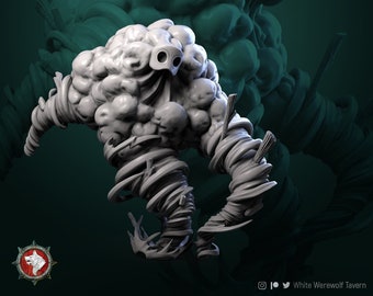 Elemental de aire grande - Miniatura sin pintar