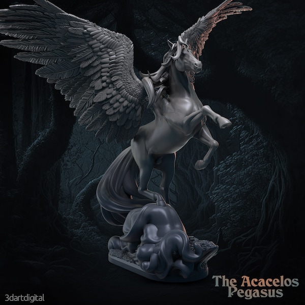 The Acacelos Pegasus - Unpainted Miniature