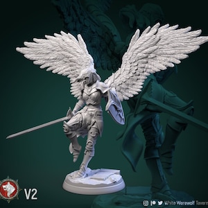 Valkyrie - Pose 2 - Unpainted Miniature