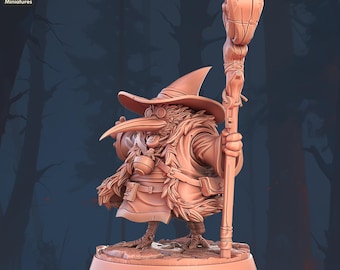 Kiwi, łowca przygód ptaków – zestaw „Floating Islands” – niepomalowana miniatura