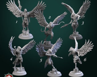 Aarakocra Warrior - Unpainted Miniature