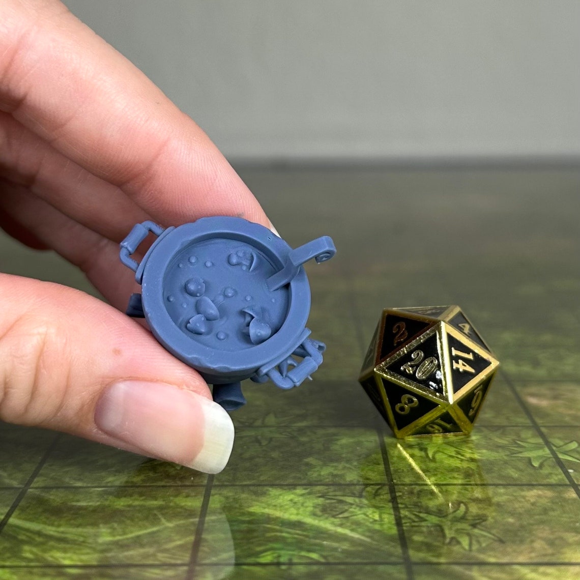 Bubbling Cauldron - 32mm Scale - Unpainted Miniature - Etsy