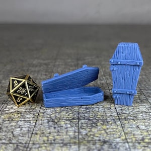Coffin - Unpainted Miniature