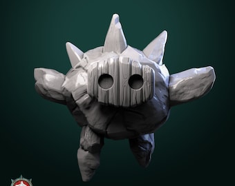 Pequeño elemental de tierra - Miniatura sin pintar