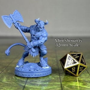 Kayser, the Minotaur - Dragonblade - Unpainted Miniature