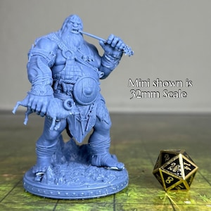Sobrog - Hill Giant - Uncharted Kingdoms - Unpainted Miniature