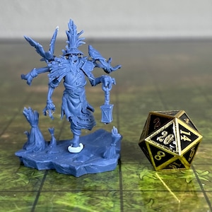 Scarecrow Ben, Undead Scarecrow - Unpainted Miniature