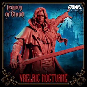 Dampyr, Vaelric Nocturne, Legacy of Blood - Unpainted Miniature