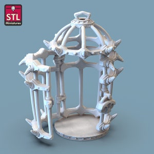 Jail Cage - 32mm Scale - Unpainted Miniature