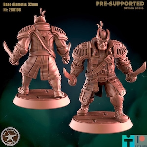 Human Rogue - Port Town Humans - Unpainted Miniature