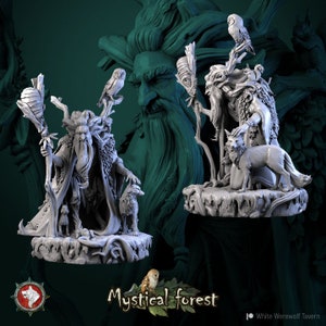 Druid Reidar - Unpainted Miniature