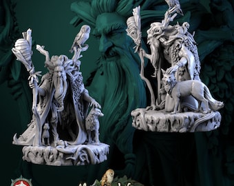 Druidar Reidar - Miniatura sin pintar