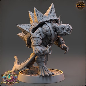 Mermat - The Praetorians of Shield Island - 32mm Scale - Unpainted Miniature for DnD, Pathfinder, Tabletop RPGs - Daybreak Miniatures