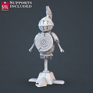Jousting Dummy - 32mm Scale - Unpainted Miniature