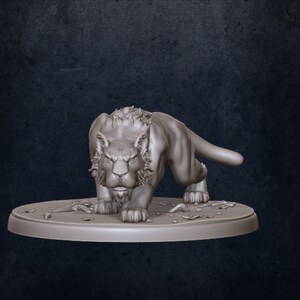 Saber Panther - Nightsaber Miniature