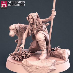 Explorer Camp - Adventurer Camp - Unpainted Miniature