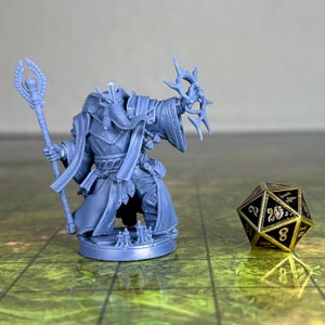 Archpriest Boldar - Ivory Sentinels - 32mm Scale - Unpainted Miniature