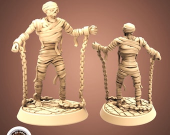 Mummy with Chains - Unpainted Miniature