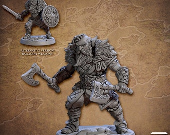 Northmen Huskarl - Pose A - Skutagaard Northmen - Unpainted Miniature