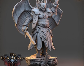 D&D Bestial Vampire With Wings / Vampire Lord | RPG Model | Prince