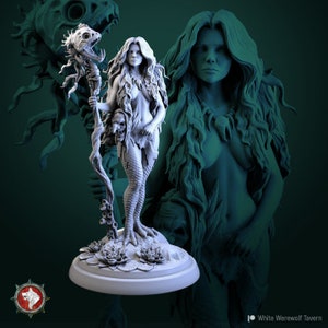 Greta Fish Scale - Sea Hag - Miniatura sin pintar