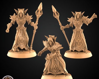 Undead Mages - Unpainted Miniature