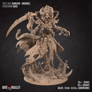 Catacombs Boss, Dungeon Boss - Unpainted Miniature