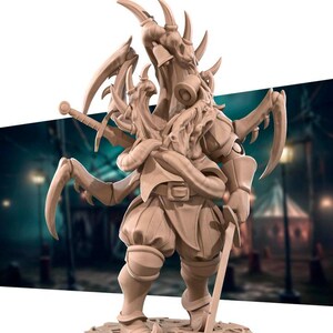 Mutated Jester - Horror Circus - Unpainted Miniature