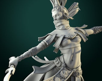 Cult Assassin - 32mm, 75mm Scale - Unpainted Miniature
