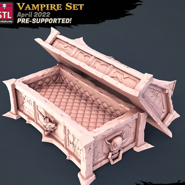 Vampire Coffin - Unpainted Miniature