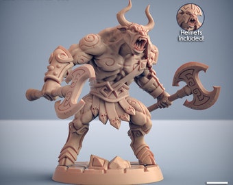 Minoc - Pose B - Order of the Labyrinth Set - Unpainted Miniature