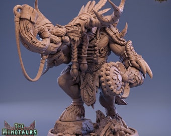 Talos Frakk - Minotaur with Horn - Unpainted Miniature