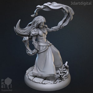 Pyriel Flamewave - Unpainted Miniature