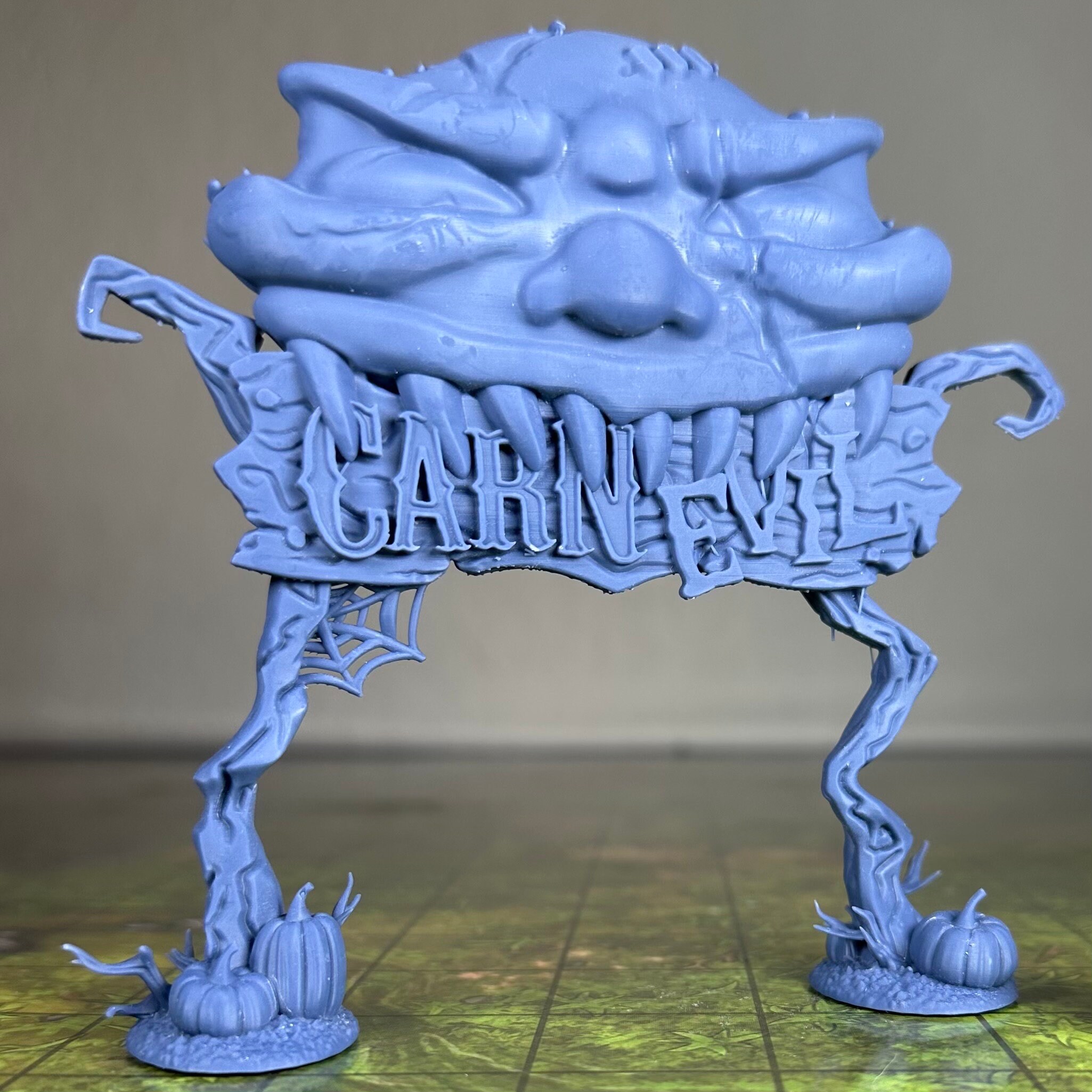 Entrance Sign - Carnevil Collection - 32mm Scale - Unpainted Miniature ...